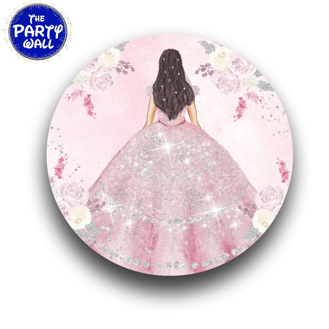 Quince Años - Funda para mampara circular