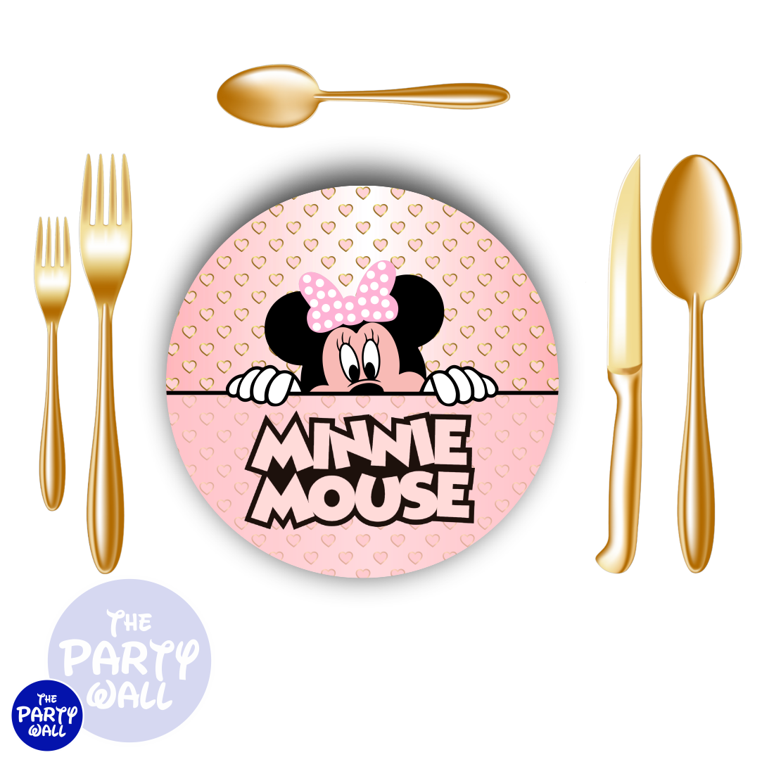 Minnie Mouse - Funda cubre platos