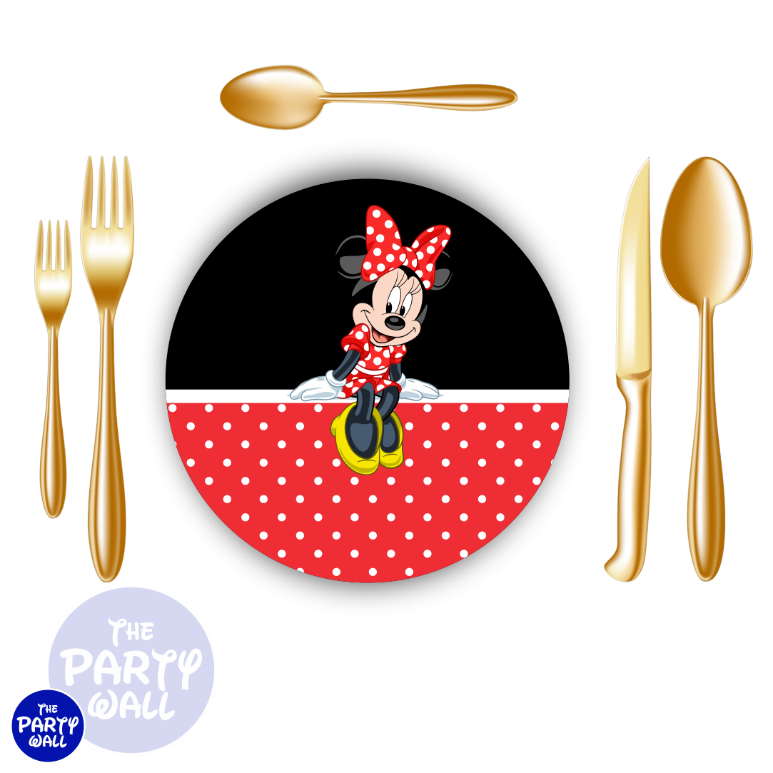 Minnie Mouse - Funda cubre platos