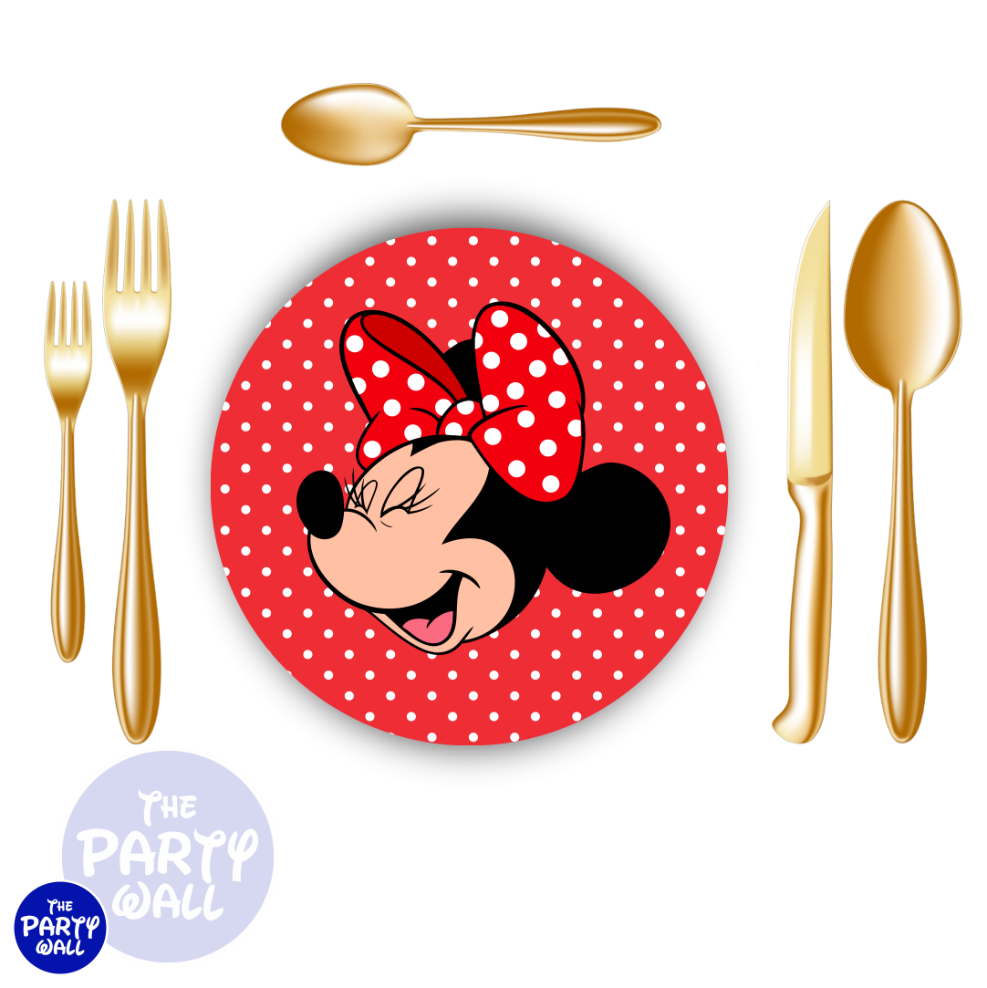 Minnie Mouse - Funda cubre platos