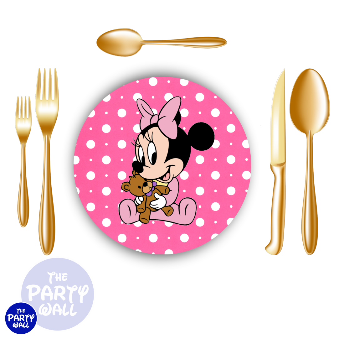 Minnie Mouse - Funda cubre platos
