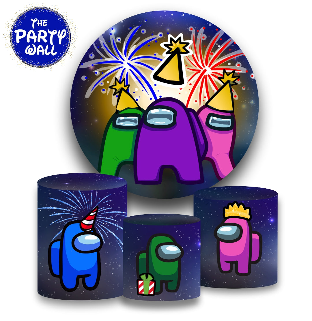 Among Us - Fundas para set sencillo