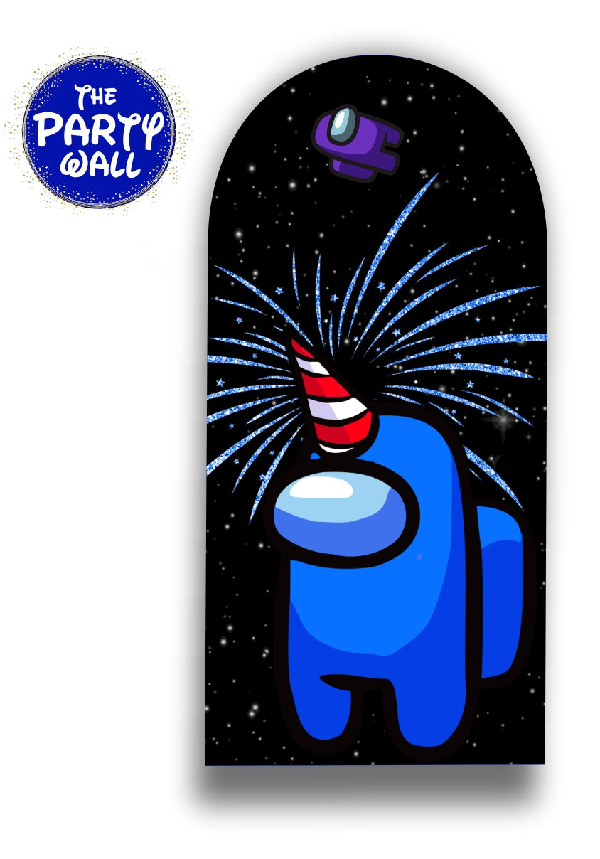 Among Us - Funda para mampara de punta redonda