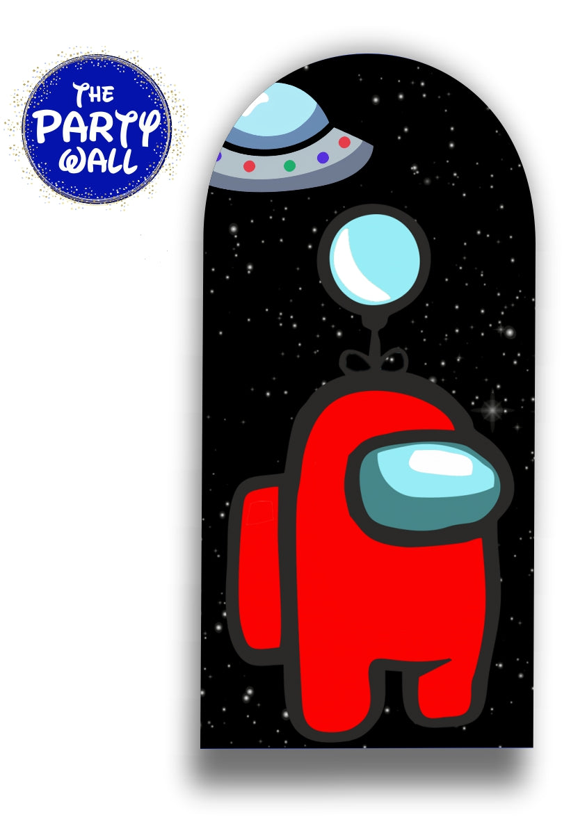 Among Us - Funda para mampara de punta redonda