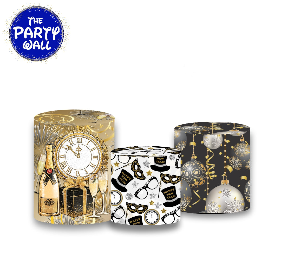 Año Nuevo - Fundas para cilindros