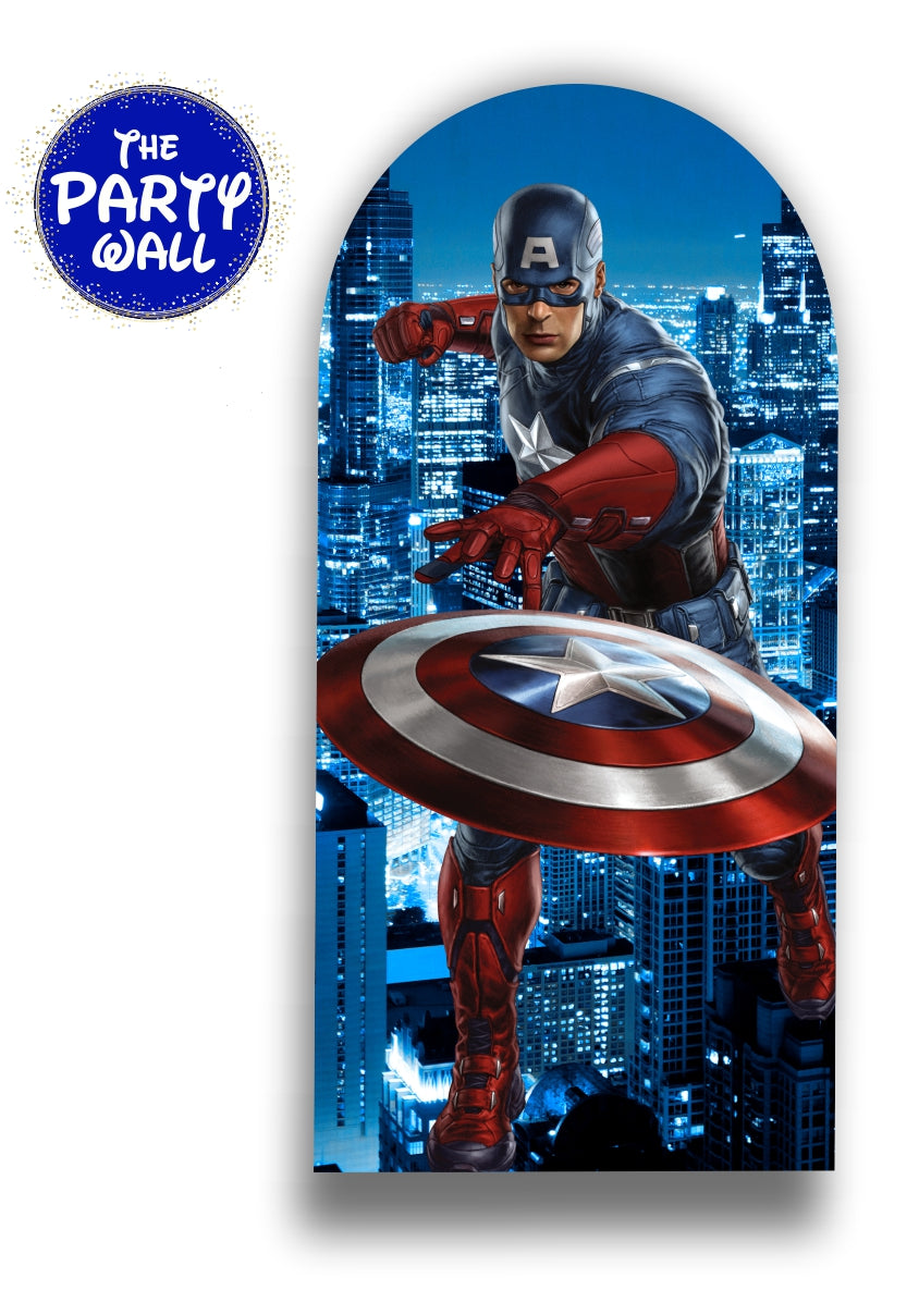 Avengers - Funda para mampara de punta redonda