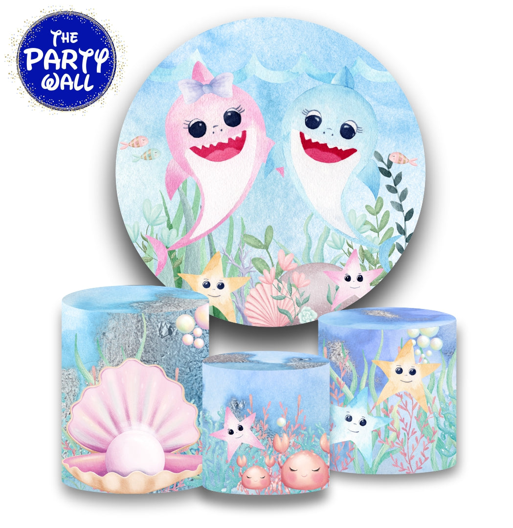 Baby Shark - Fundas para set sencillo