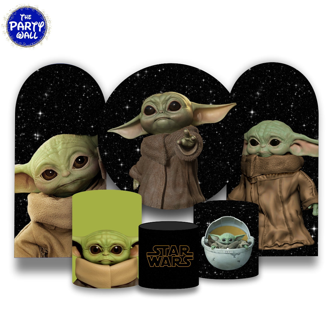 Baby Yoda - Fundas para set + 2 complementos
