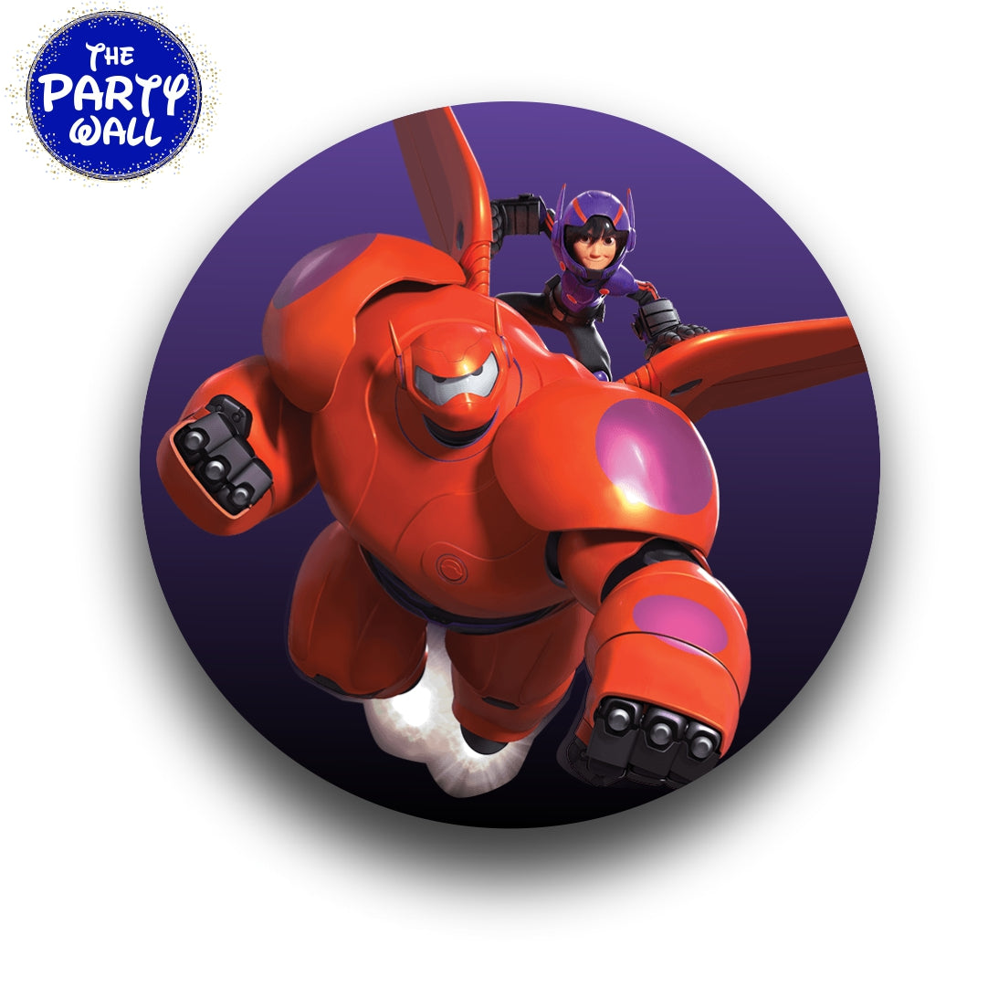 Baymax - Funda para mampara circular