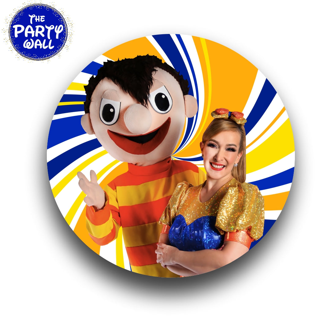 Bely y Beto - Funda para mampara circular