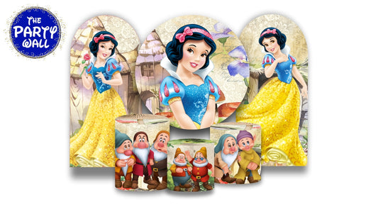 Blanca Nieves - Fundas para set + 2 complementos