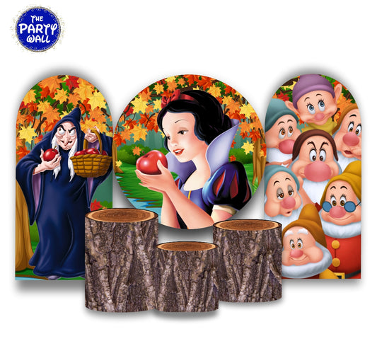 Blanca Nieves - Fundas para set + 2 complementos