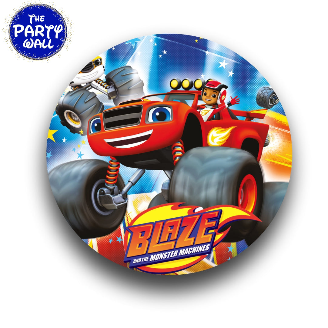 Blaze and the Monster Machine - Funda para mampara circular