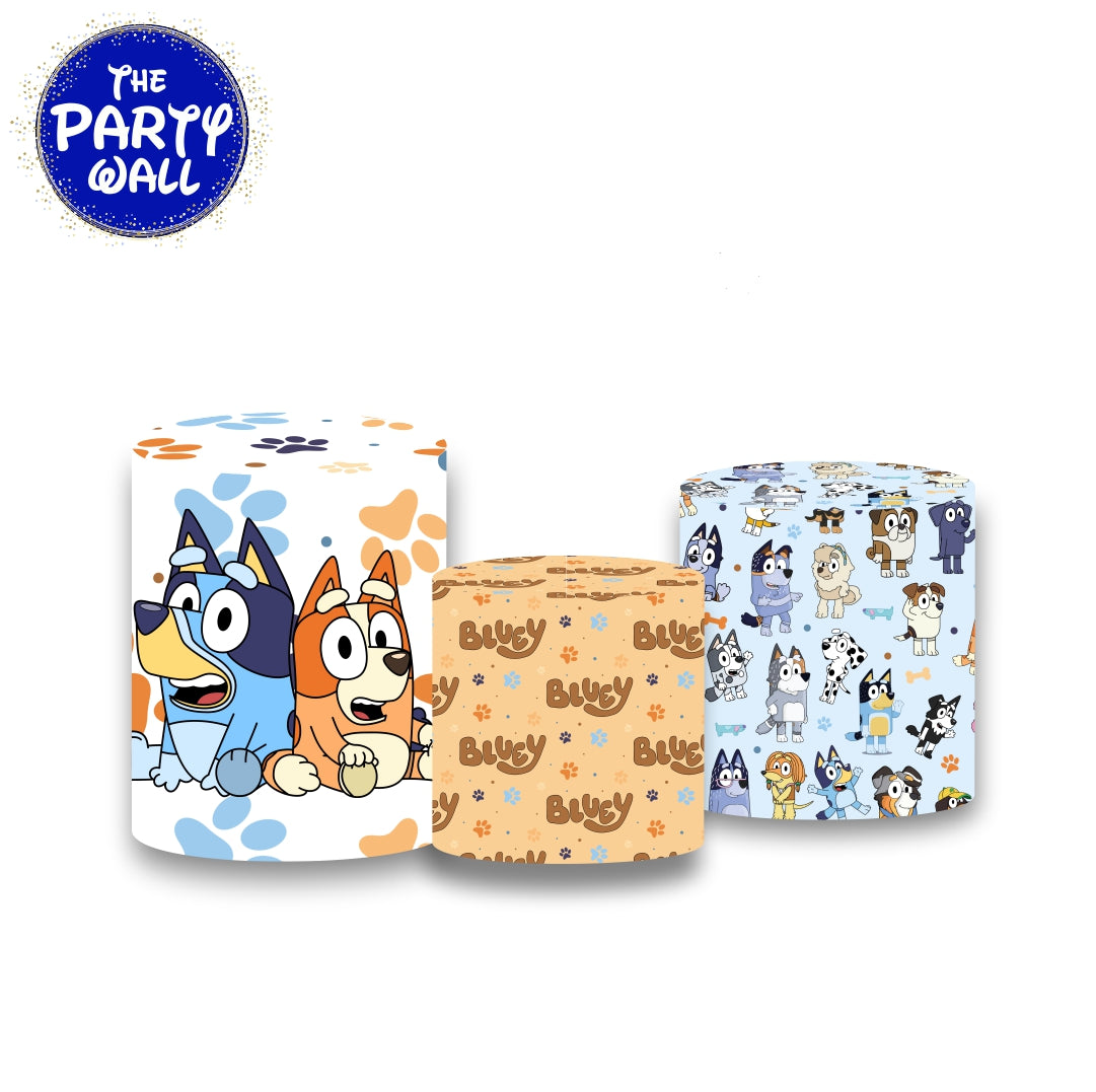 Bluey - Fundas para cilindros