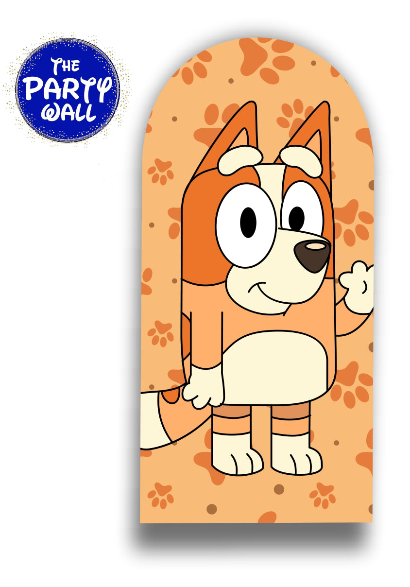 Bluey - Funda para mampara de punta redonda