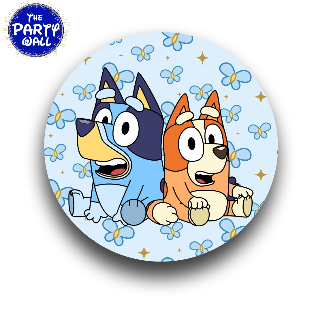 Bluey - Funda para mampara circular