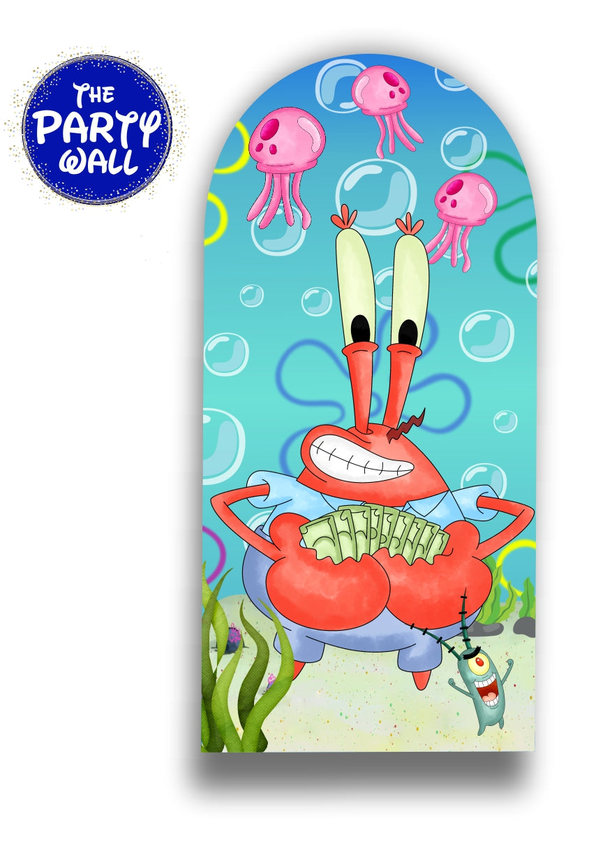 Bob Esponja - Funda para mampara de punta redonda