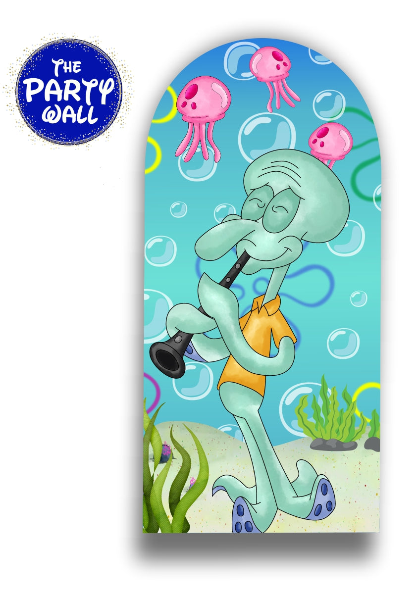 Bob Esponja - Funda para mampara de punta redonda