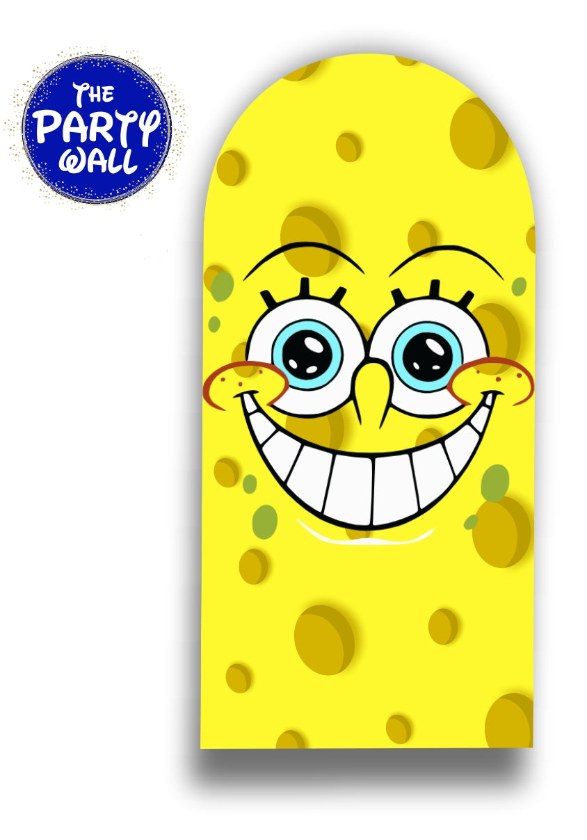 Bob Esponja - Funda para mampara de punta redonda