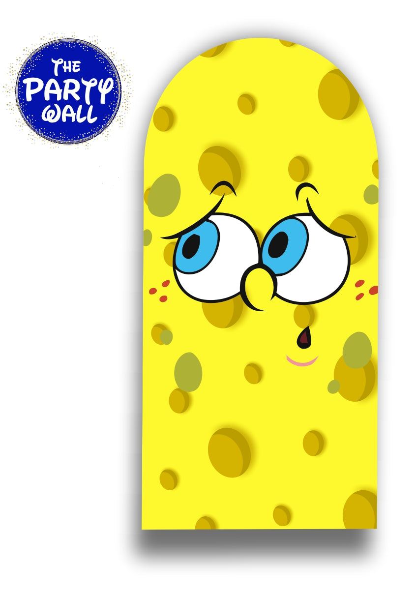Bob Esponja - Funda para mampara de punta redonda