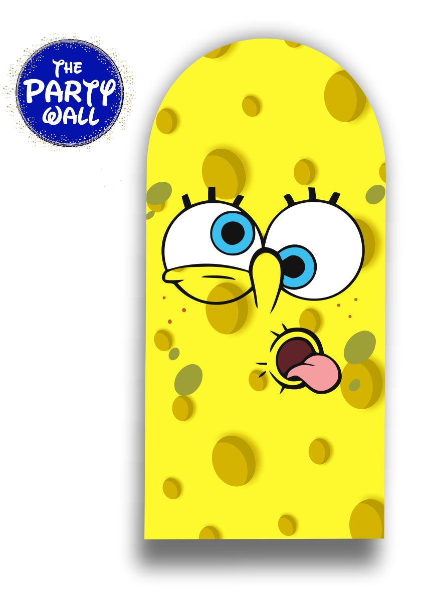Bob Esponja - Funda para mampara de punta redonda