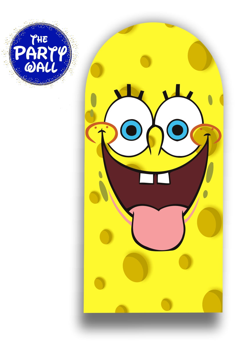 Bob Esponja - Funda para mampara de punta redonda