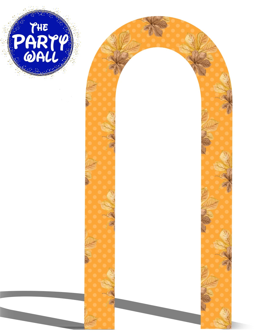 Calabaza Halloween - Funda para mampara tipo arco