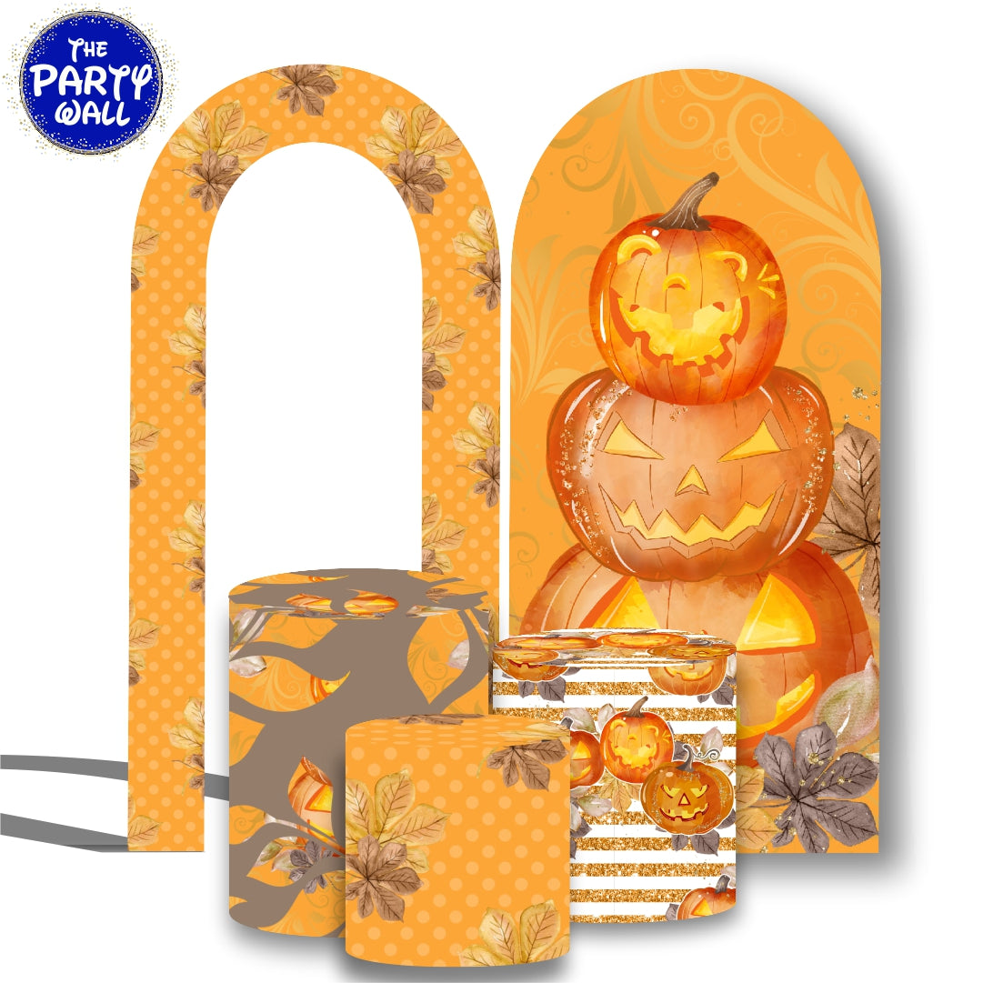 Calabaza Halloween - Fundas para set duo