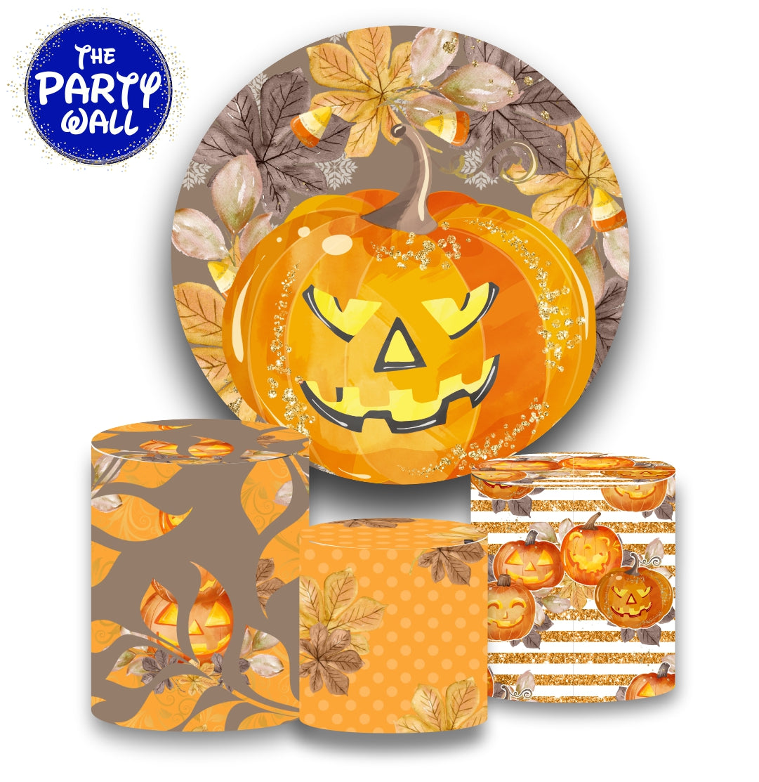 Calabaza Halloween - Fundas para set sencillo