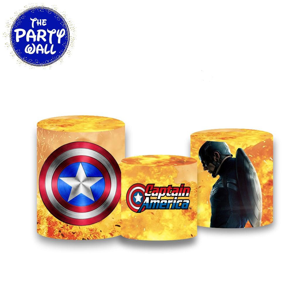 Capitán América - Fundas para cilindros