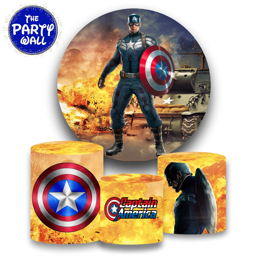 Capitán América - Fundas para set sencillo