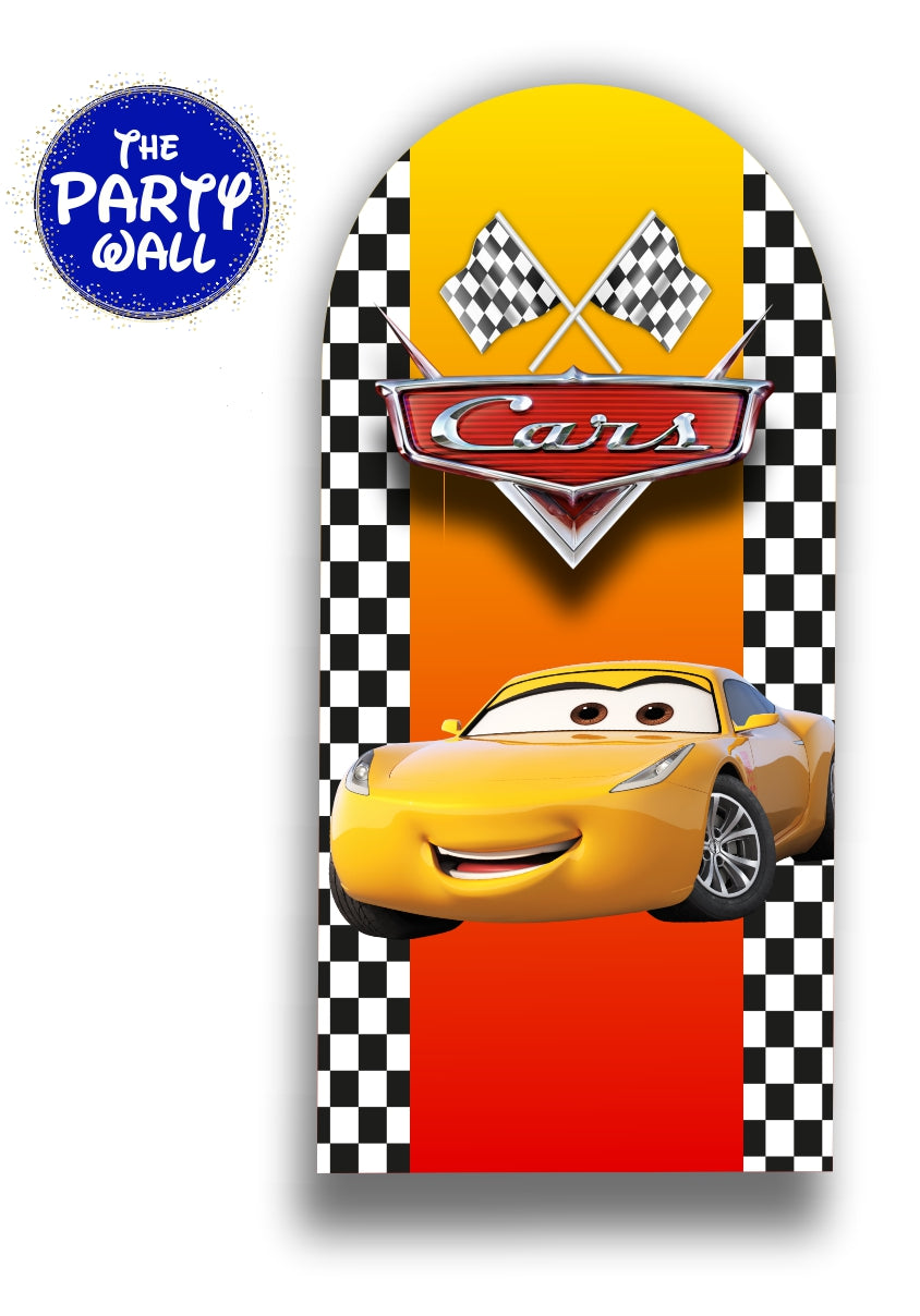 Cars - Funda para mampara de punta redonda