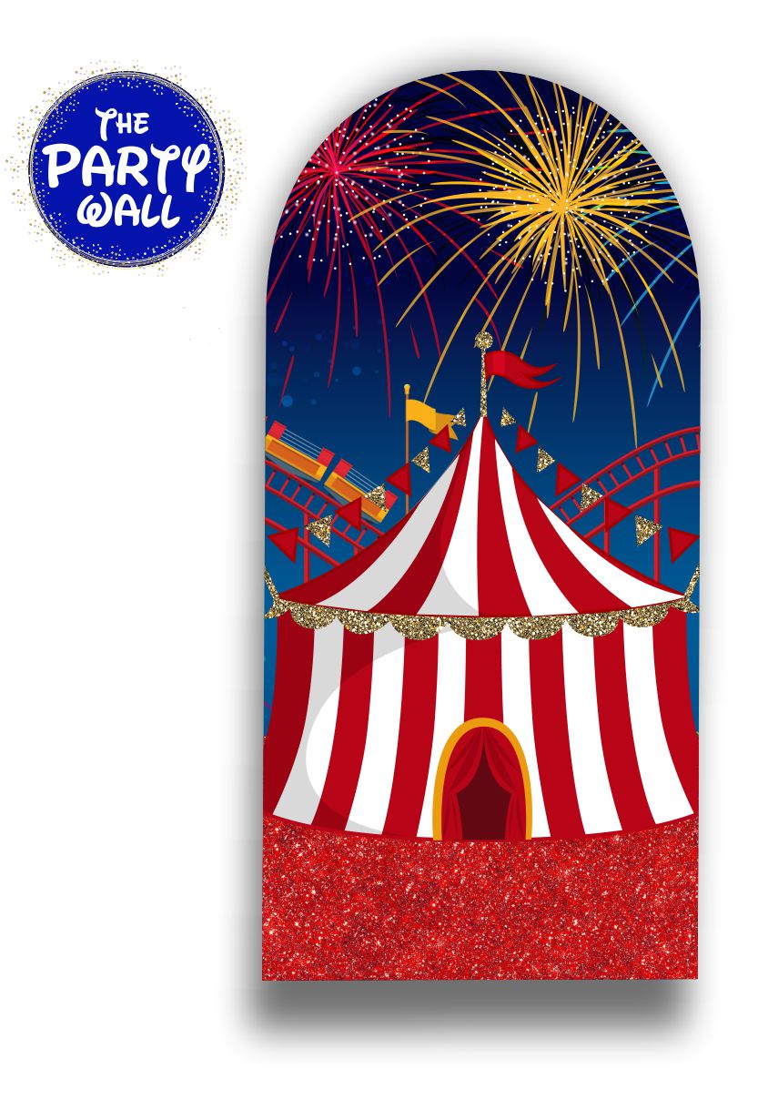 Circo - Funda para mampara de punta redonda