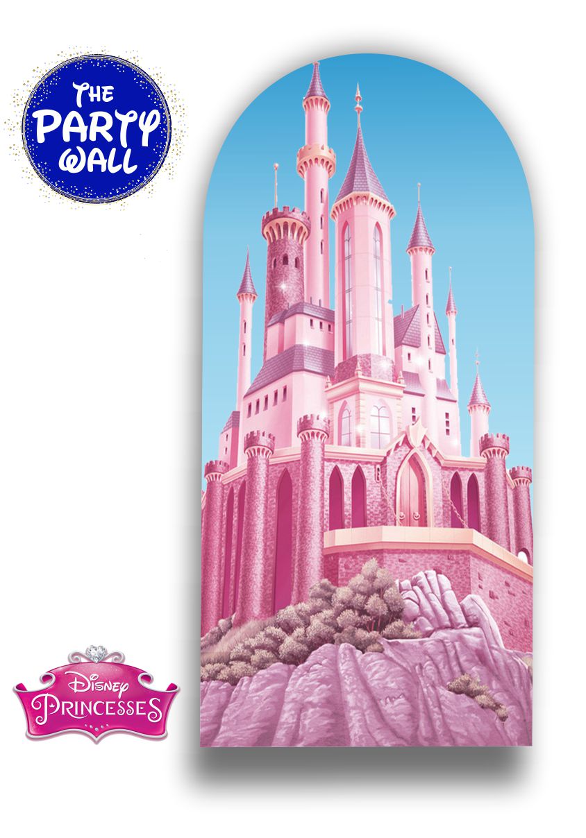Colección Princesas Disney Castillo - Mampara de punta redonda