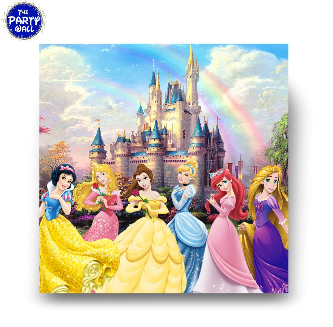Colección Princesas Disney - Funda para mampara cuadrada - rectangular