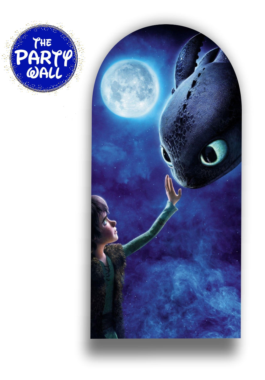 Como entrenar a tu dragón - Funda para mampara de punta redonda