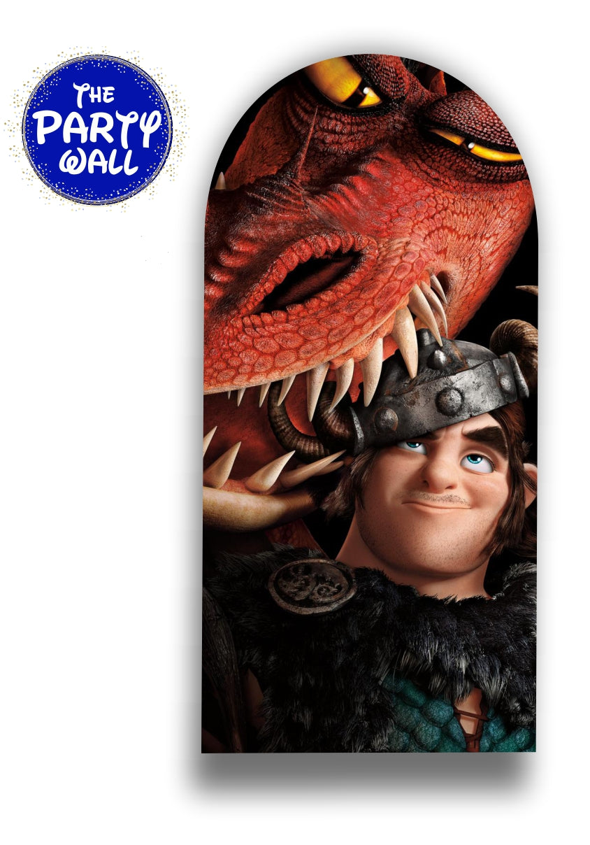 Como entrenar a tu dragón - Funda para mampara de punta redonda