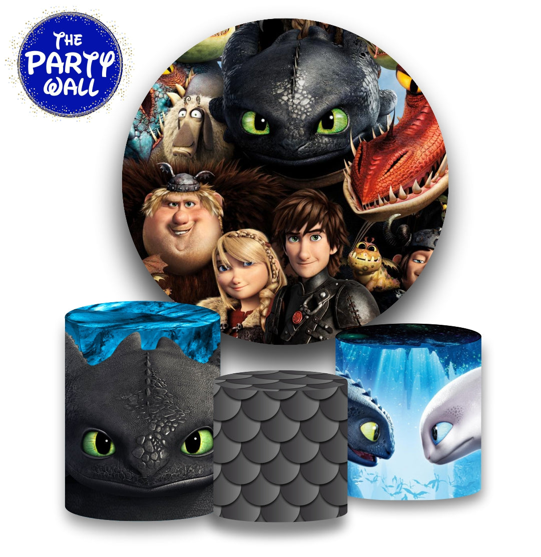 Como entrenar a tu dragón - Fundas para set sencillo