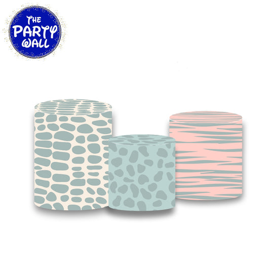 Dinosaurios Cute - Fundas para cilindros