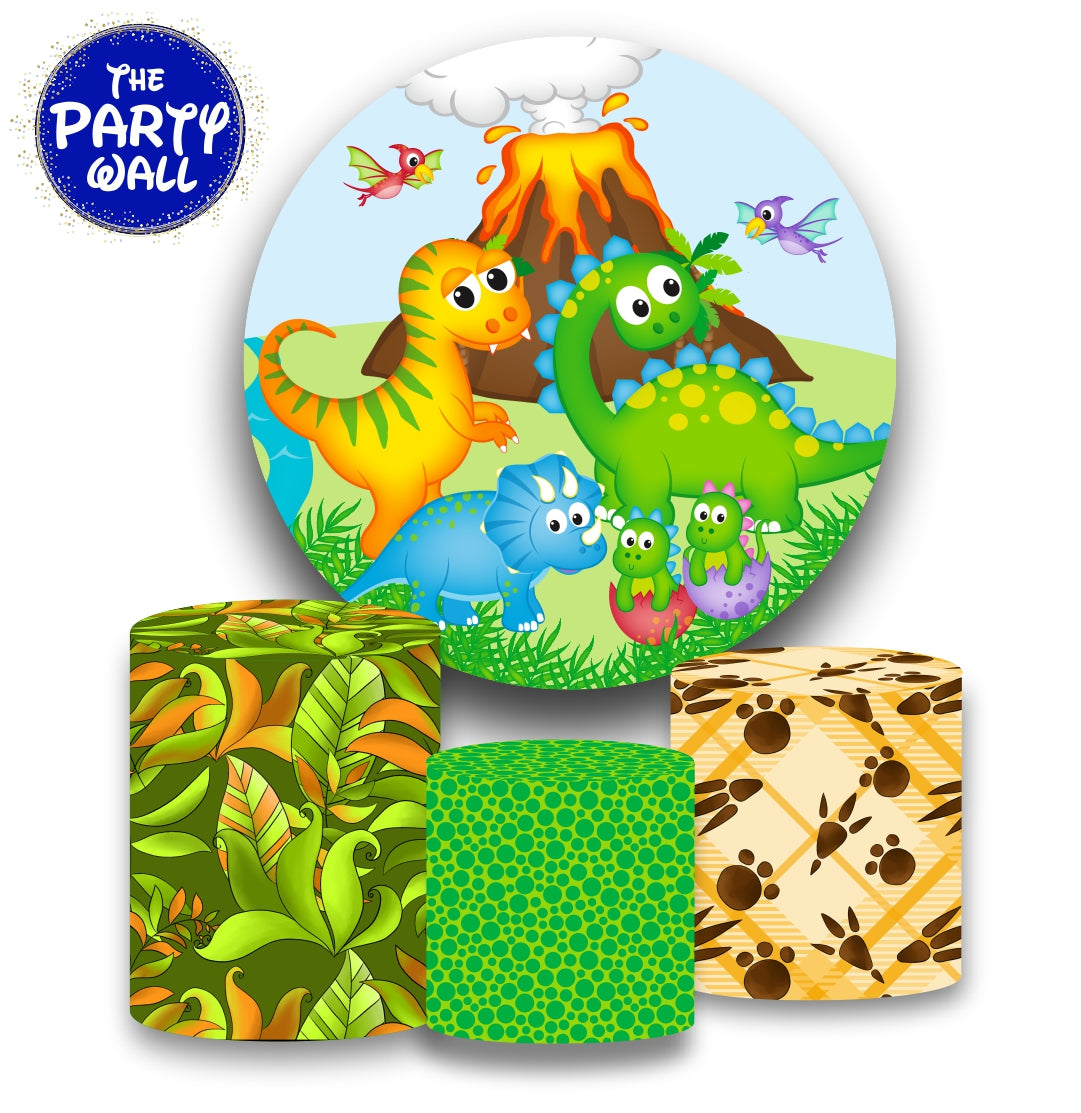 Dinosaurios Cute - Fundas para set senciilo