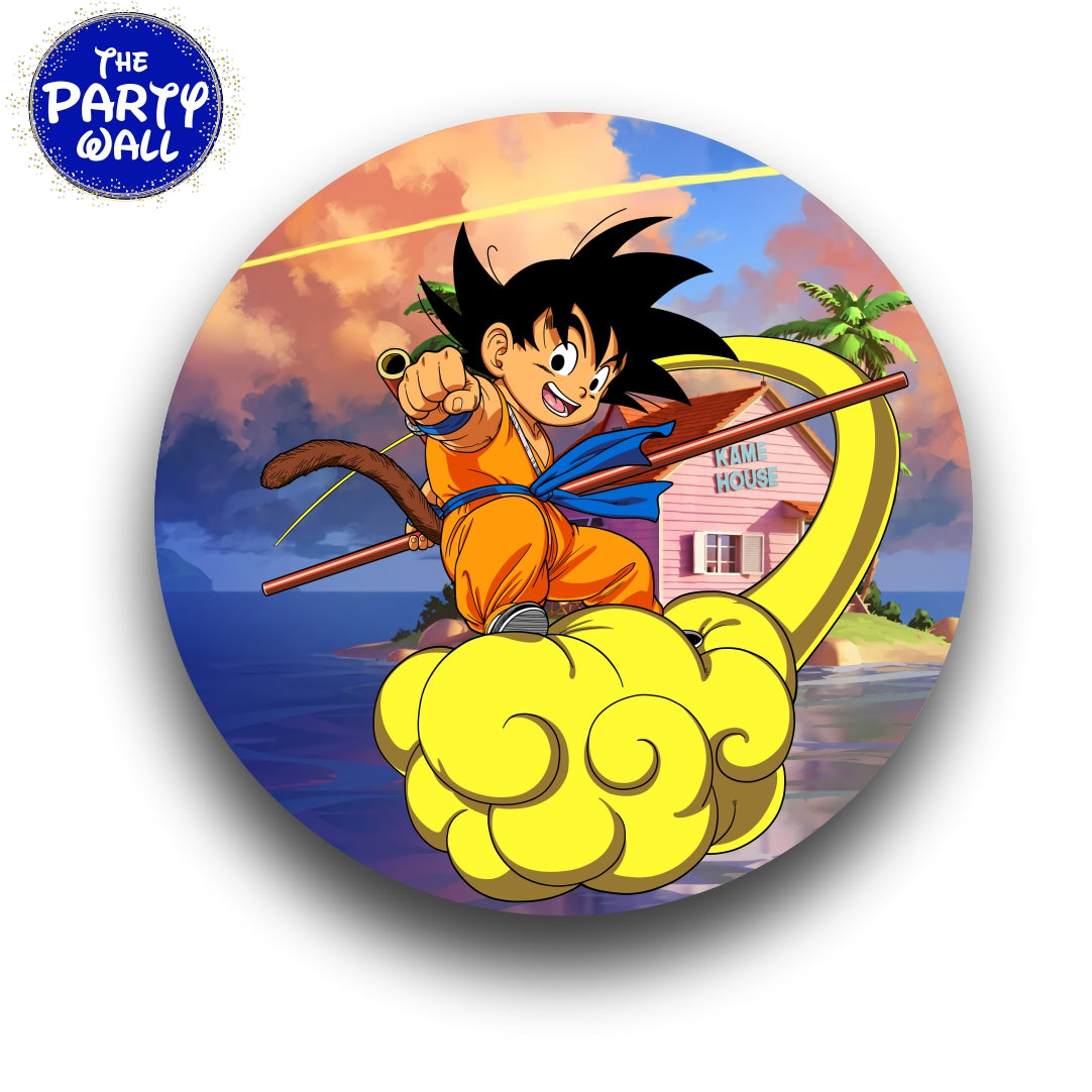 Dragon Ball - Funda para mampara circular