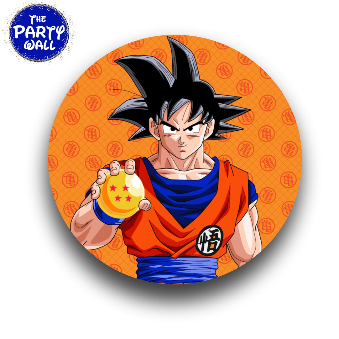 Dragon Ball - Funda para mampara circular