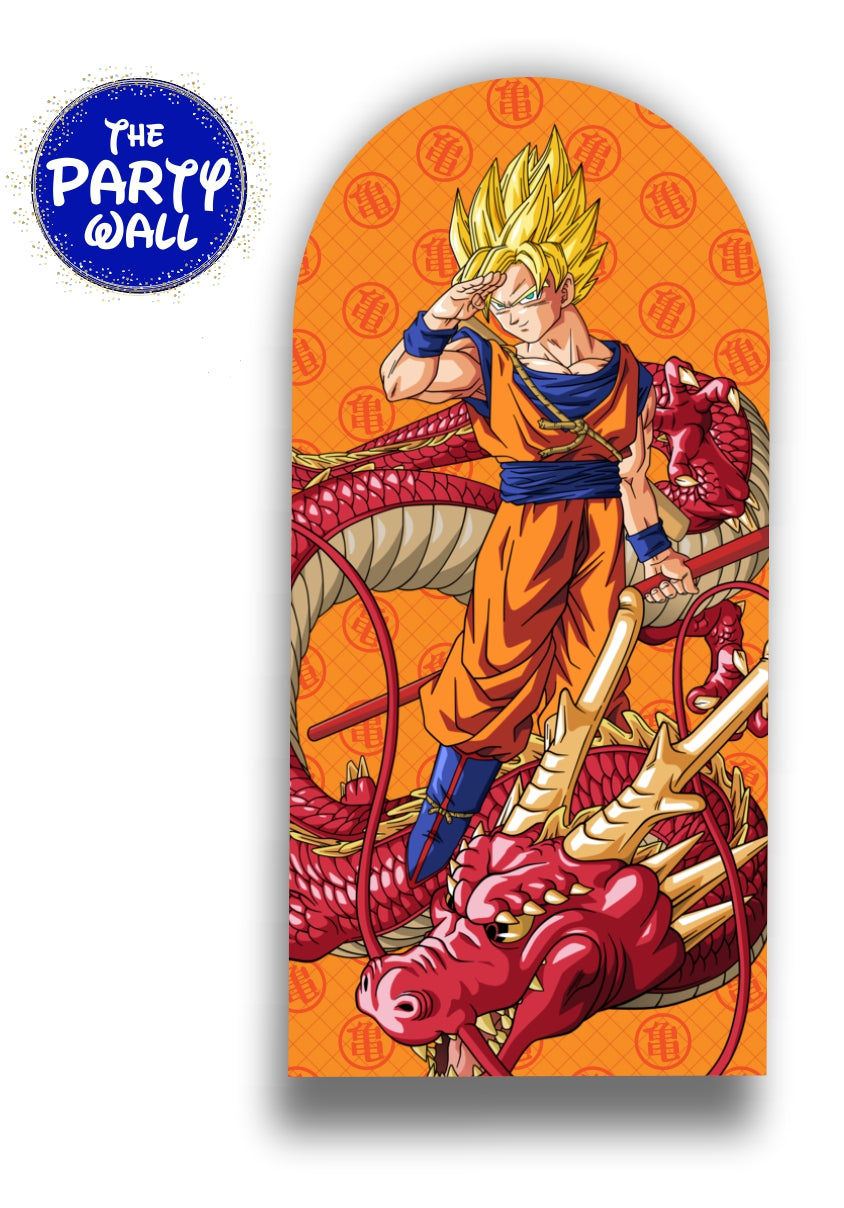 Dragon Ball - Funda para mampara de punta redonda