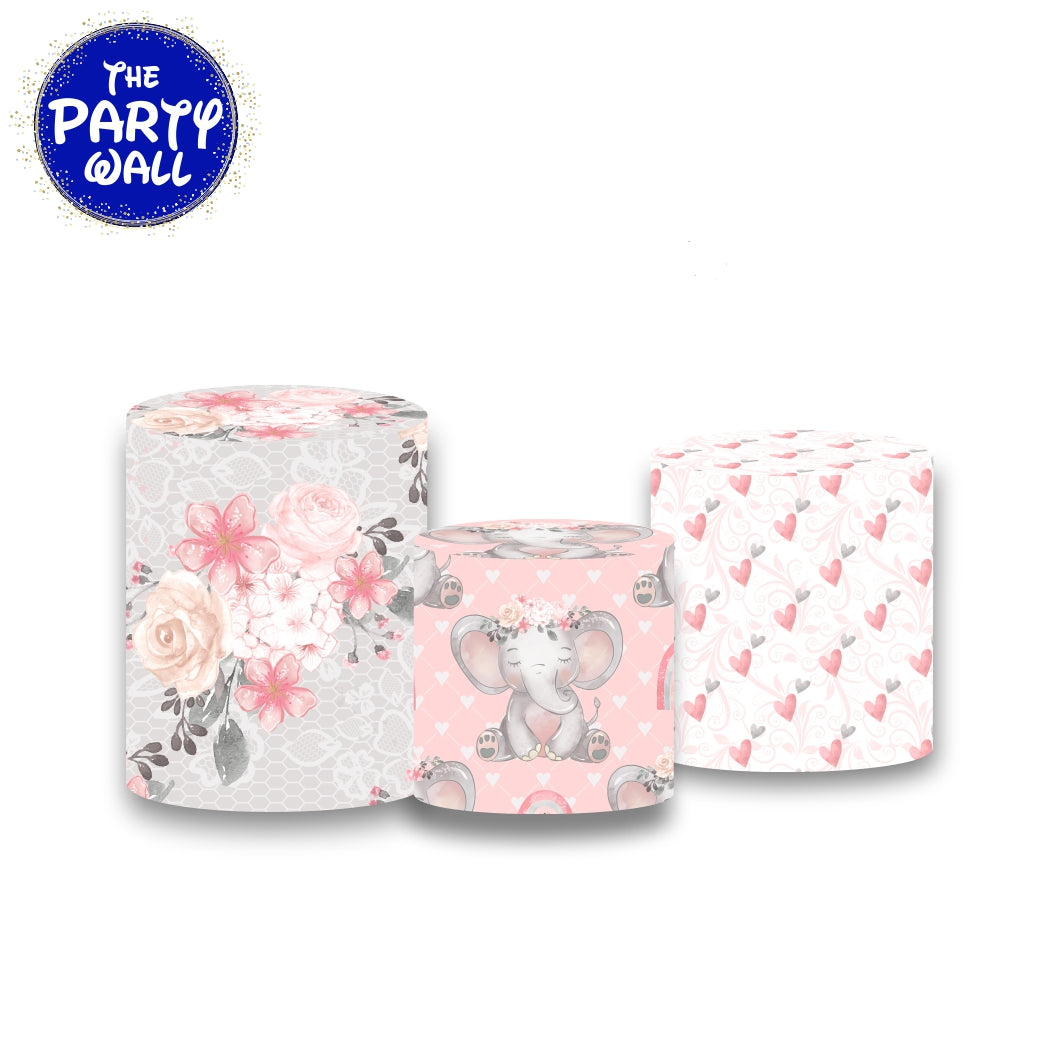 Elefantes Bebé Cute - Fundas para cilindros