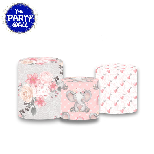 Elefantes Bebé Cute - Fundas para cilindros