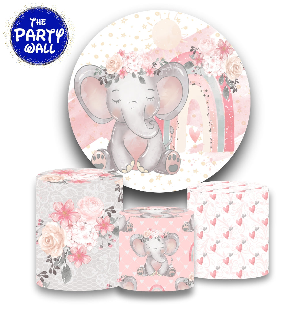 Elefantes Bebé Cute - Fundas para set sencillo