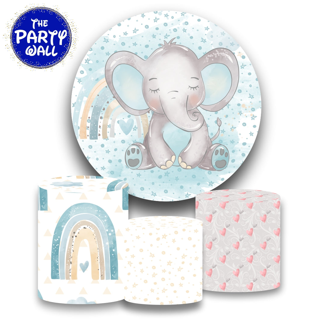 Elefantes Bebé Cute - Fundas para set sencillo