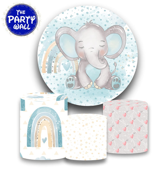 Elefantes Bebé Cute - Fundas para set sencillo