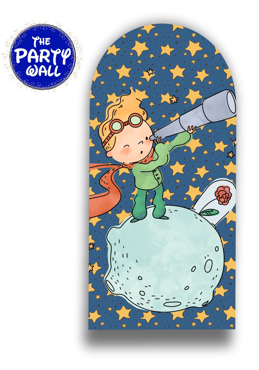 El Principito - Funda para mampara de punta redonda