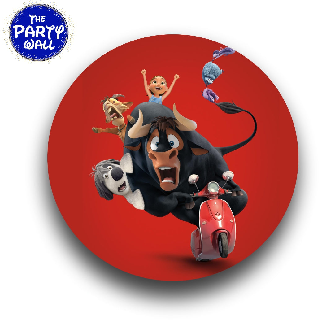 Ferdinand/Ole el Toro - Funda para mampara circular